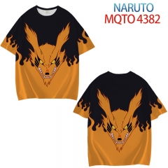 2 Styles Naruto Cartoon Short Sleeve Anime T-shirts