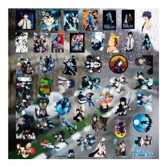 Ao no Exorcist Cartoon Pattern Decorative Collectible Waterproof Anime UV Transfer 3D Stickers
