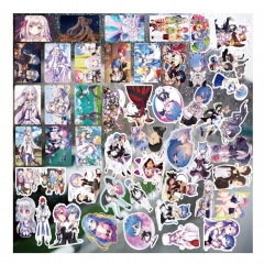 Re: Zero/ Re:Life In A Different World From Zero Cartoon Pattern Decorative Collectible Waterproof Anime UV Transfer 3D Stickers