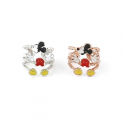 2 Styles Mickey Mouse and Donald Duck Cartoon  Anime Ring