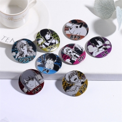 12 Styles Chainsaw Man Game Character Pattern Alloy Anime Brooch And Pin