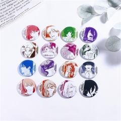 16 Styles Chainsaw Man Game Character Pattern Alloy Anime Brooch And Pin