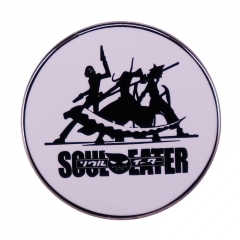 Soul Eater Cartoon Character Pattern Alloy Pin Anime Brooch