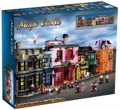 Harry Potter Magic Castle Anime Miniature Building Blocks
