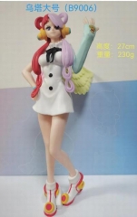 27CM One Piece UTA Red Figure Anime Toy