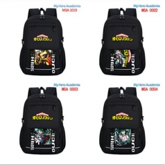 4 Styles Boku No Hero Academia / My Hero Academia Canvas Shoulder Anime Backpack Bag