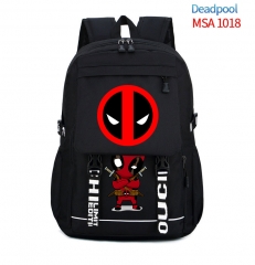 3 Styles Deadpool Canvas Shoulder Anime Backpack Bag