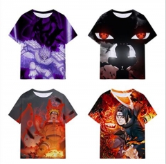 17 Styles Naruto Cartoon Pattern Anime T shirts