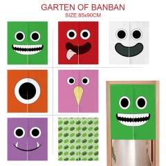 11 Styles 85*90CM Garten of Banban Cartoon Color Printing Anime Door Curtain