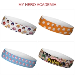 5 Styles Boku No Hero Academia / My Hero Academia Cartoon Color Printing Sweatband Anime Headband