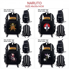 5 Styles Naruto Cartoon Character Anime Backpack Bag