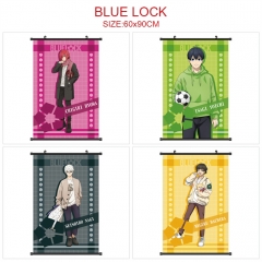 6 Styles 60*90CM Blue Lock Wall Scroll Cartoon Pattern Decoration Anime Wallscroll