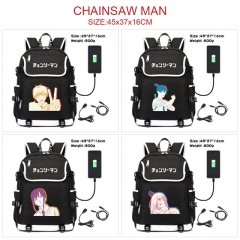 5 Styles Chainsaw Man Cartoon Character Anime Backpack Bag