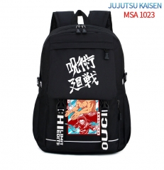 2 Styles Jujutsu Kaisen Canvas For Student Anime Backpack Bag