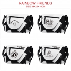 6 Styles Rainbow Friends PU Anime Shoulder Bag
