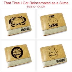 7 Styles That Time I Got Reincarnated as a Slime Cosplay Decoration Cartoon Character Anime PU Wallet Purse