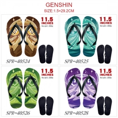 7 Styles Genshin Impact Cosplay Anime Slipper Flip Flops