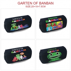 5 Styles Garten of Banban Cosplay Cartoon Double Deck Anime Zipper Pencil Bag Box
