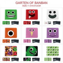 10 Styles Garten of BanBan Cartoon Color Printing Coin Purse Anime Short Wallet