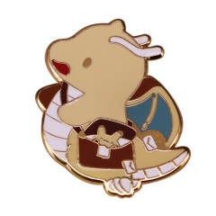 Pokemon Cartoon Badge Pin Decoration Clothes Anime Alloy Brooch