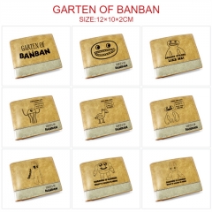 9 Styles Garten of BanBan Cosplay Decoration Cartoon Character Anime PU Wallet Purse