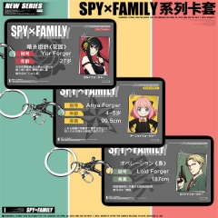 3 Styles SPY X FAMILY Cartoon Anime Lanyard Keychain