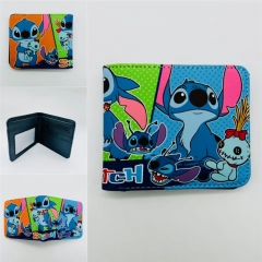 2 Styles Lilo & Stitch Coin Purse Short Anime Wallet