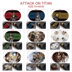 9 Styles Attack on Titabn Cartoon Pattern Diatom Mud Anime Mat Mouse Pad