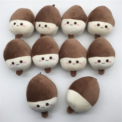 13cm 10PCS/SET Cute Ice Cream Cosplay Character Anime Plush Toy Pendant