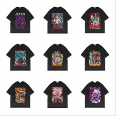 13 Styles One Piece Cotton Material Cartoon Anime T Shirt