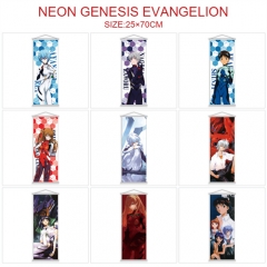 9 Styles 25*70CM EVA/Neon Genesis Evangelion Wall Scroll Cartoon Pattern Decoration Anime Wallscroll