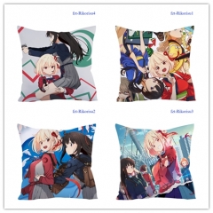 3 Sizes 5 Styles Lycoris Recoil Cartoon Pattern Decoration Anime Pillow