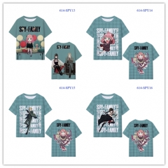 5 Styles SPY x FAMILY Printing Digital 3D Cosplay Anime T Shirt