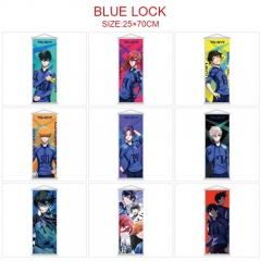 9 Styles 25*70CM Blue Lock Wall Scroll Cartoon Pattern Decoration Anime Wallscroll