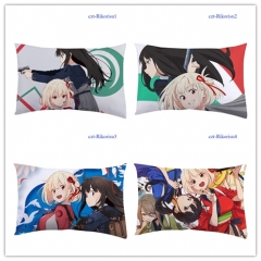 5 Styles 40*60CM Lycoris Recoil Cartoon Pattern Decoration Anime Long Pillow