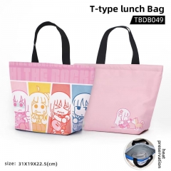 2 Styles BOCCHI THE ROCK! Nylon Material Aluminum Foil Single Hand Bag Anime Bento Bag