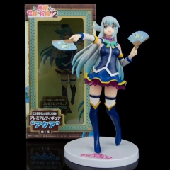 20CM Kono Subarashii Sekai ni Shukufuku wo! Aqua Collectible Model Anime PVC Figure