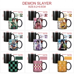 15 Styles 400ML Demon Slayer: Kimetsu no Yaiba High Temperature Color Changed Ceramic Mug Cup