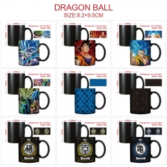 12 Styles 400ML Dragon Ball Z High Temperature Color Changed Ceramic Mug Cup
