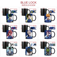 12 Styles 400ML Blue Lock High Temperature Color Changed Ceramic Mug Cup