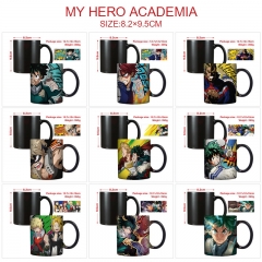 9 Styles 400ML My Hero Academia High Temperature Color Changed Ceramic Mug Cup