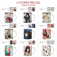 9 Styles 400ML Lycoris Recoil Anime Ceramic Mug Cup