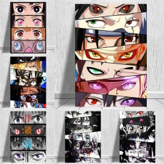 (No Frame)15 Styles Naruto Hunter Demon Slayer Canvas Anime Poster