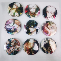 12 Styles Light and Night Game Pin Anime Brooch