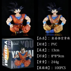 13CM 2 Styles Dragon Ball Z Goku Anime PVC Figure Model Toy