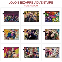 10 Styles JoJo's Bizarre Adventure Cartoon Color Printing Anime A4 File Pocket