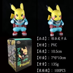 10.5cm Boku no Hero Academia / My Hero Academia Pikachu Cos Anime PVC Figure Model Toy