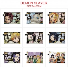 13 Styles Demon Slayer: kimetsu no yaiba Cartoon Color Printing Anime A4 File Pocket
