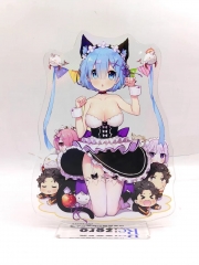 Re: Zero/Re:Life in a Different World from Zero Cartoon Anime Acrylic Standing Plates