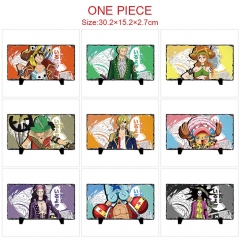 30.2*15.2*2.7CM 13 Styles One Piece Cartoon Anime Lithograph Oleograph